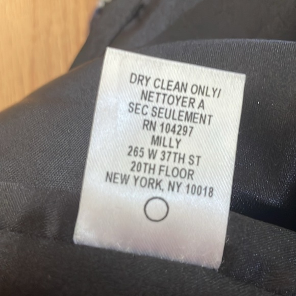 Milly black blue and white skirt size 8 - Picture 2 of 5